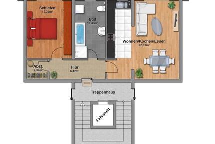 Attraktive 2 Zimmer Wohnung in Dieringhausen 2 zimmer
