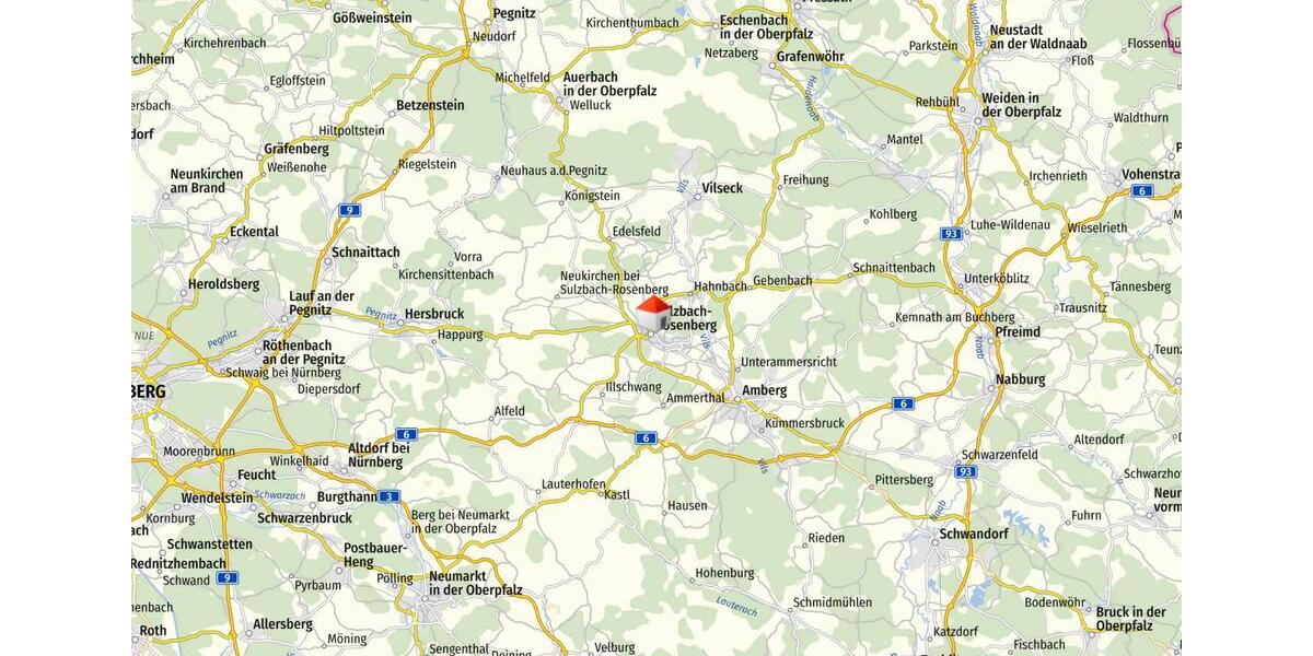 Etagenwohnung Sulzbach-Rosenberg Rosenberg - 3 Zimmer, 86 m&sup2;, 900&euro; | Angebot:26636171