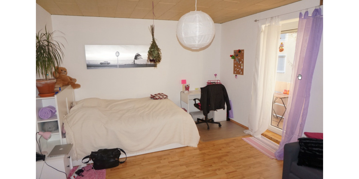 Dachgeschoßwohnung Augsburg Pfersee - 1 Zimmer, 38 m&sup2;, 450&euro; | Angebot:25207635