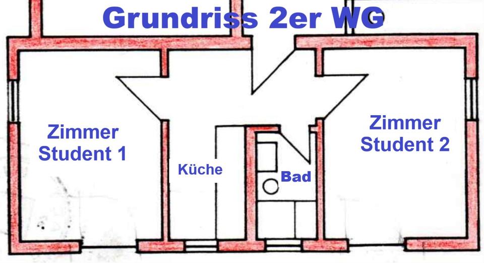 Wohnen auf Zeit Pforzheim - 1 Zimmer, 36 m&sup2;, 370&euro; | Angebot:26594577