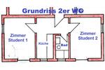 Wohnen auf Zeit Pforzheim - 1 Zimmer, 36 m&sup2;, 370&euro; | Angebot:26594577