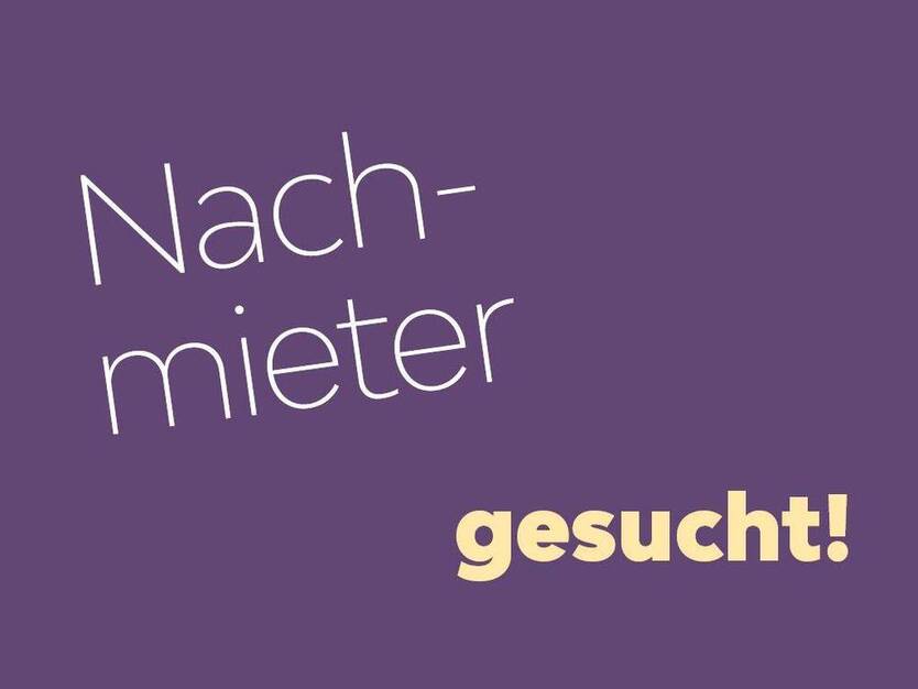 Nachmieter für gemütliche 1-RaumWohnung gesucht