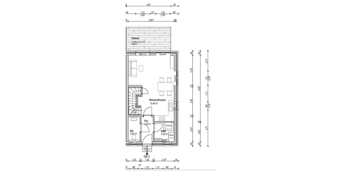 Doppelhaushälfte Reinbek - 3 Zimmer, 89 m&sup2;, 2.000&euro; | Angebot:26622445
