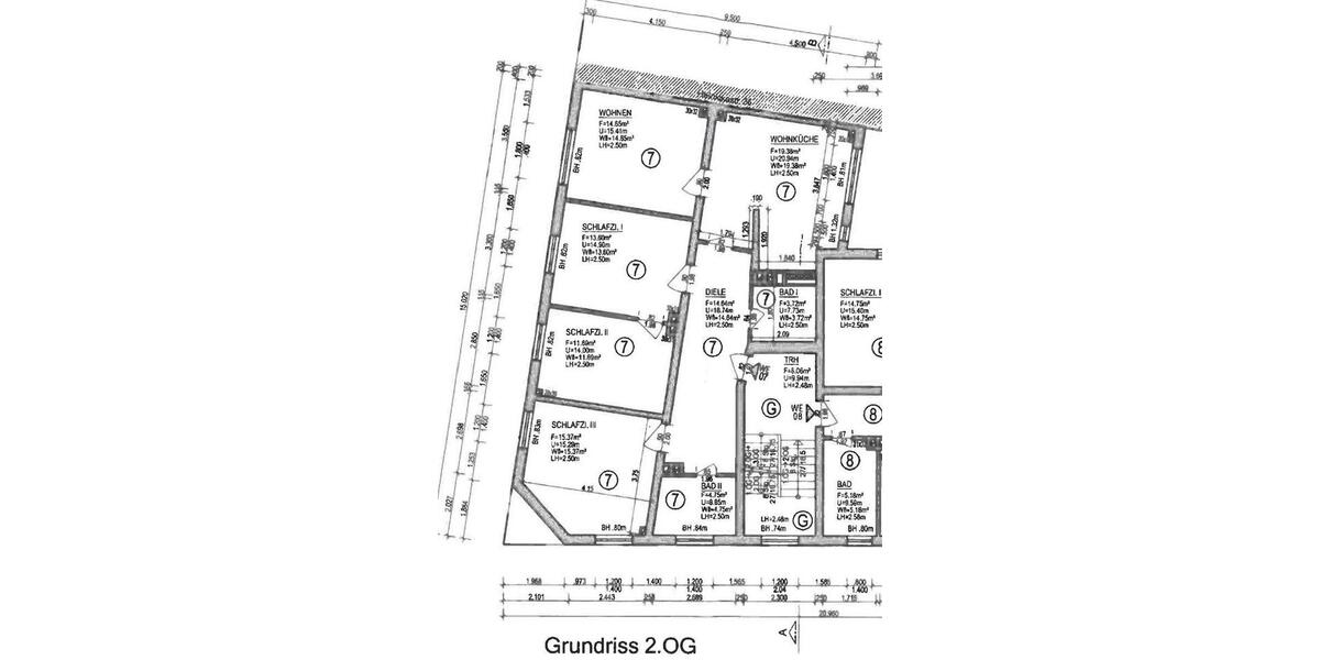 Etagenwohnung Essen Südviertel - 5.5 Zimmer, 110 m&sup2;, 1.650&euro; | Angebot:26547022