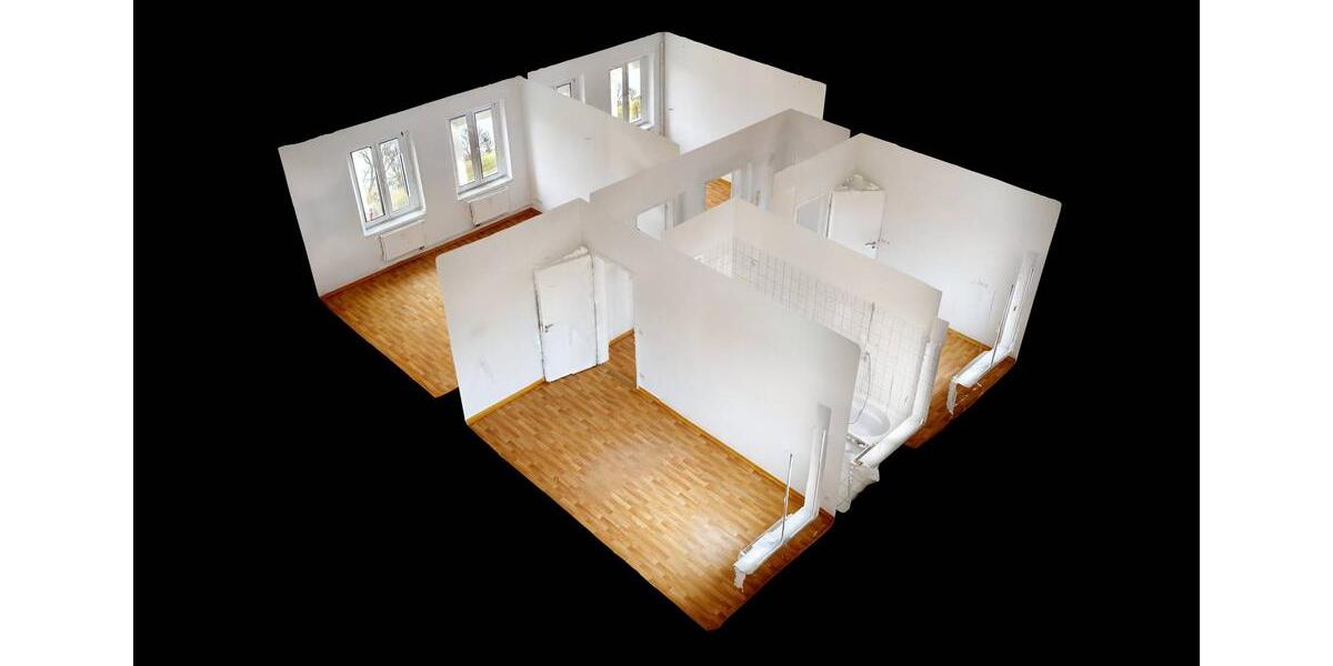 Etagenwohnung Wittenberg Lutherstadt - 3 Zimmer, 66 m&sup2;, 399&euro; | Angebot:25882153