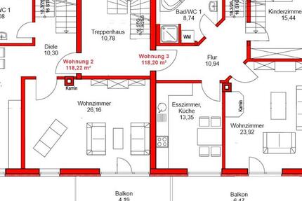 Wohnung Erfurt Linderbach - 4 Zimmer, 118 m&sup2;, 1.770&euro; | Angebot:25901067