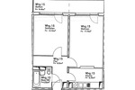 Etagenwohnung Neubrandenburg - 2 Zimmer, 52 m&sup2;, 460&euro; | Angebot:26661627