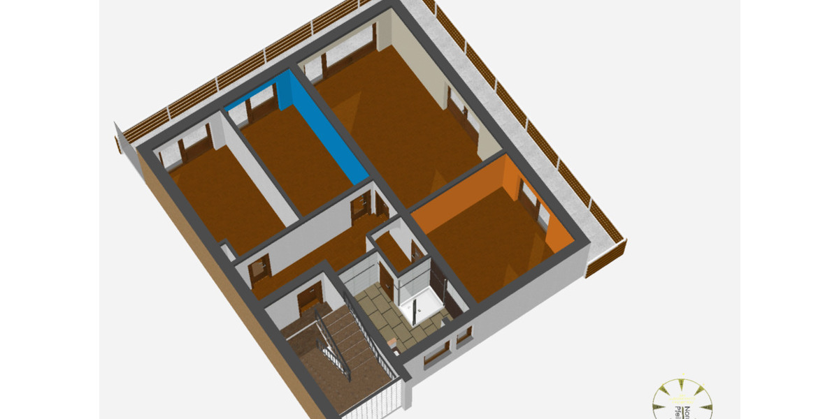 Etagenwohnung Schweinfurt Bellevue - 3 Zimmer, 100 m&sup2;, 675&euro; | Angebot:24788762