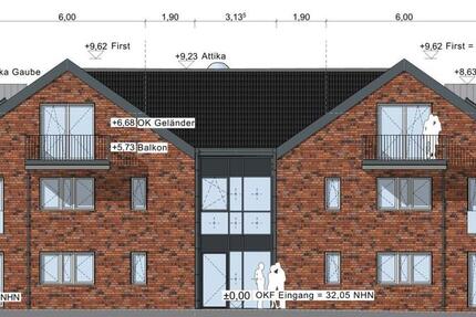 Wohnung Freren - 2 Zimmer, 65 m&sup2;, 651&euro; | Angebot:24591568