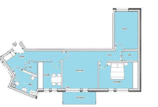 Etagenwohnung Oranienburg - 3 Zimmer, 84 m&sup2;, 1.428&euro; | Angebot:25131046