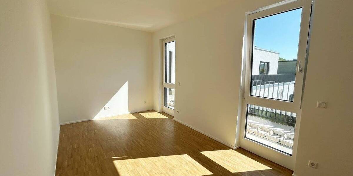 Exklusives Wohnen im 4. Obergeschoss: Traumhafte 3-Zimmer-Neubau-Wohnung mit Dachterrasse 3 zimmer