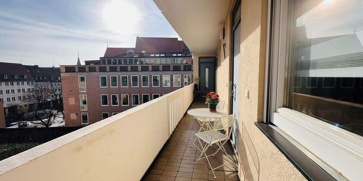 Etagenwohnung Nürnberg Sebald - 2 Zimmer, 64 m&sup2;, 790&euro; | Angebot:26686787