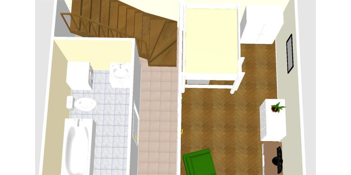 Maisonettenwohnung Bad Frankenhausen/Kyffhäuser Kyffhäuser - 5 Zimmer, 90 m&sup2;, 620&euro; | Angebot:26634655