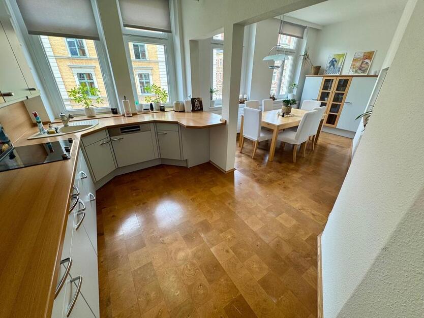 Möbilierte große Wohnung in Chemnitz