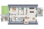 Dachgeschoßwohnung Müllheim - 5 Zimmer, 119 m&sup2;, 1.800&euro; | Angebot:26529027