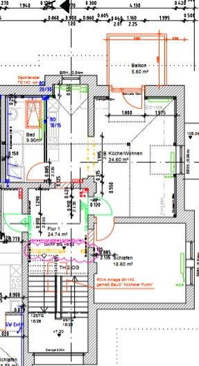 Dachgeschoßwohnung Bochum Bochum-Südwest - 1 Zimmer, 68 m&sup2;, 955&euro; | Angebot:26149502