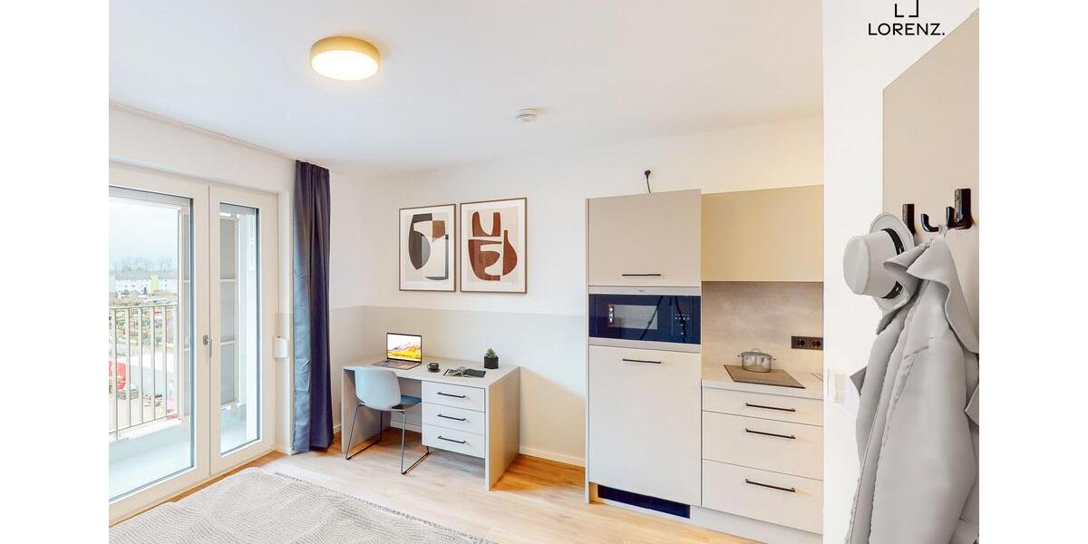 Erdgeschoßwohnung Nürnberg Hasenbuck - 1 Zimmer, 30 m&sup2;, 550&euro; | Angebot:25960445