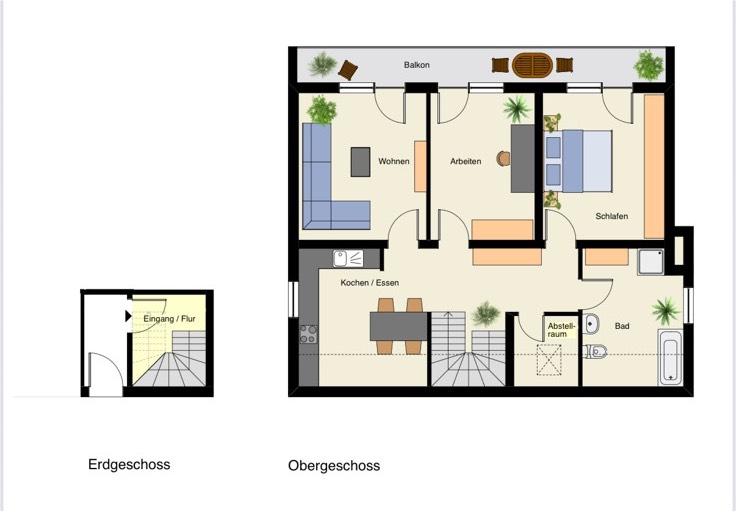3 Zimmerwohnung ab Oktober 2025 in Bellheim zu vermieten
