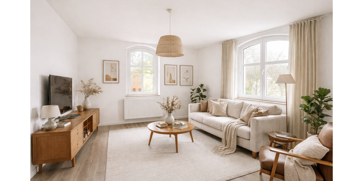 Etagenwohnung Duisburg Hamborn - 2 Zimmer, 60 m&sup2;, 550&euro; | Angebot:26663351