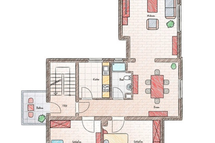 Wohnung Trier West-Pallien - 4 Zimmer, 100 m&sup2;, 800&euro; | Angebot:24981796