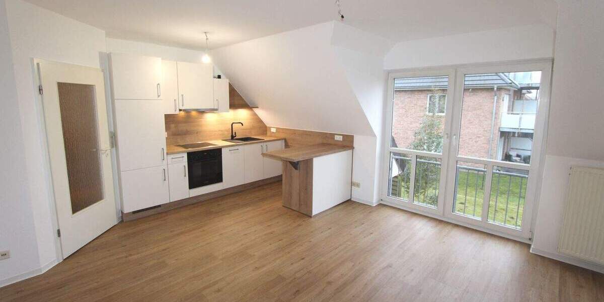 Etagenwohnung Verden (Aller) Hönisch - 2 Zimmer, 52 m&sup2;, 520&euro; | Angebot:25051665