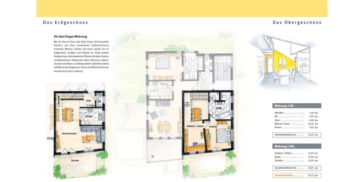 Erdgeschoßwohnung Paderborn Neuenbeken - 2 Zimmer, 93 m&sup2;, 1.034&euro; | Angebot:26705012
