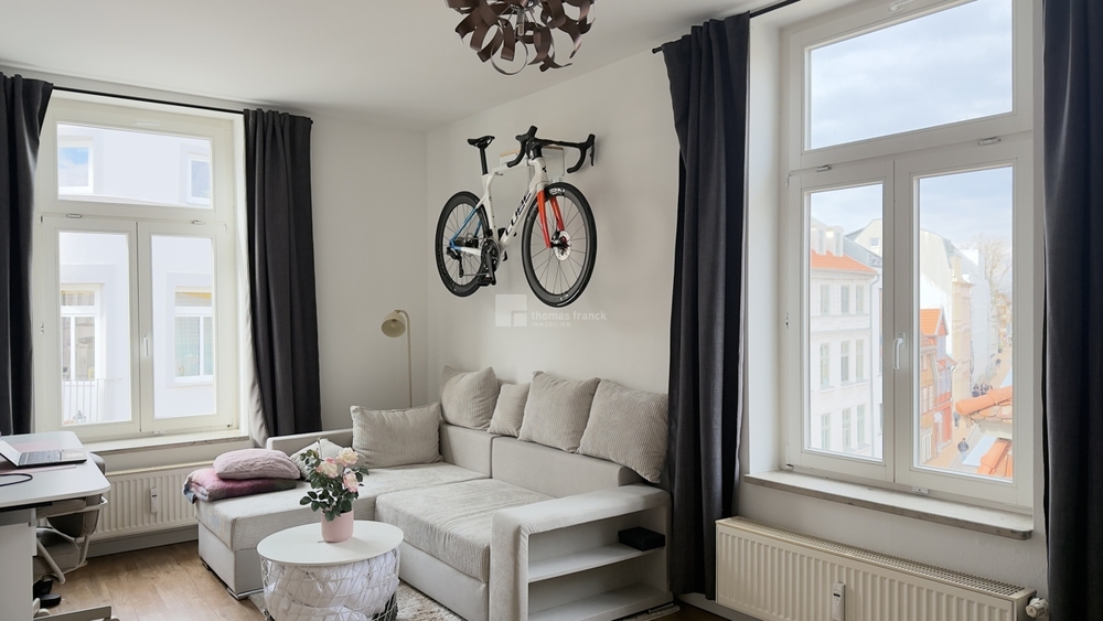 Grundriss Änderung 4 Zimmer Wohnung Altstadt Schelfstadt - Etagenwohnung Schwerin Schelfstadt | Angebot:26178951