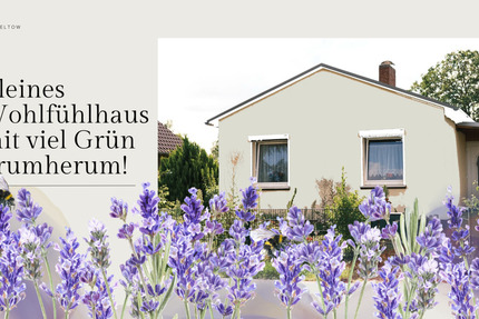 Kleines Wohlfühlhaus mit viel Grün drumherum in Teltow