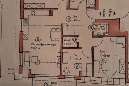 Wohnung Friesenheim - 4 Zimmer, 102 m&sup2;, 1.450&euro; | Angebot:24756242