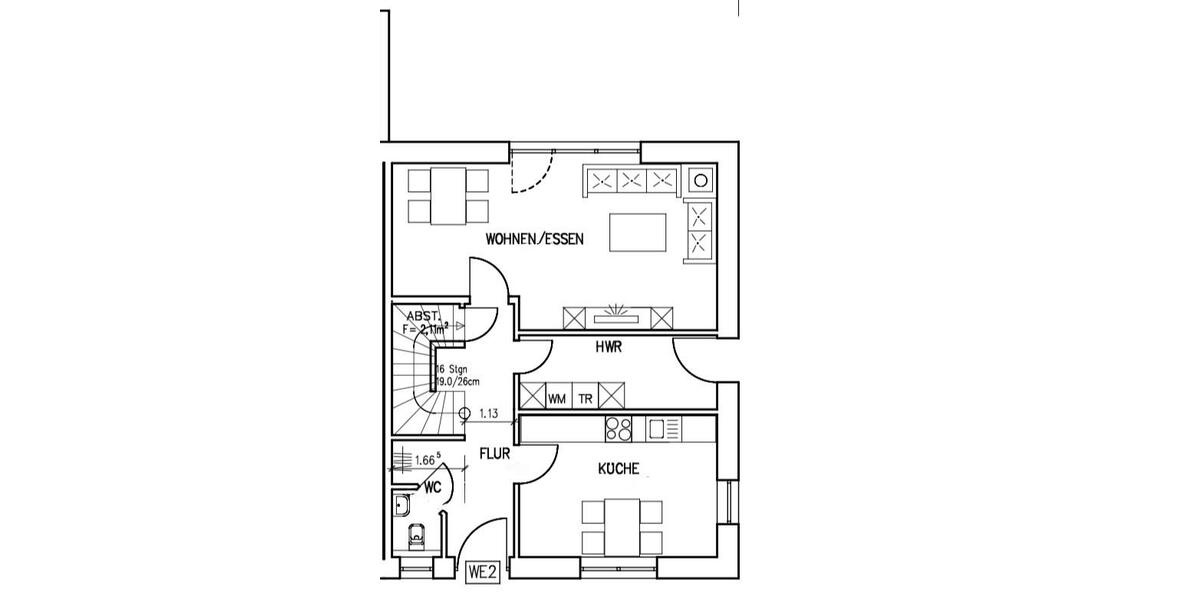 Doppelhaushälfte Wildeshausen - 4 Zimmer, 120 m&sup2;, 1.450&euro; | Angebot:26035557