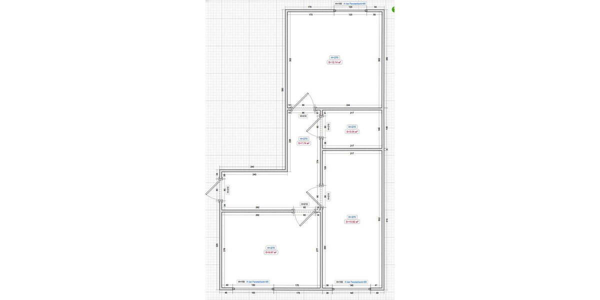 Etagenwohnung Gielow - 2 Zimmer, 54 m&sup2;, 320&euro; | Angebot:25944662