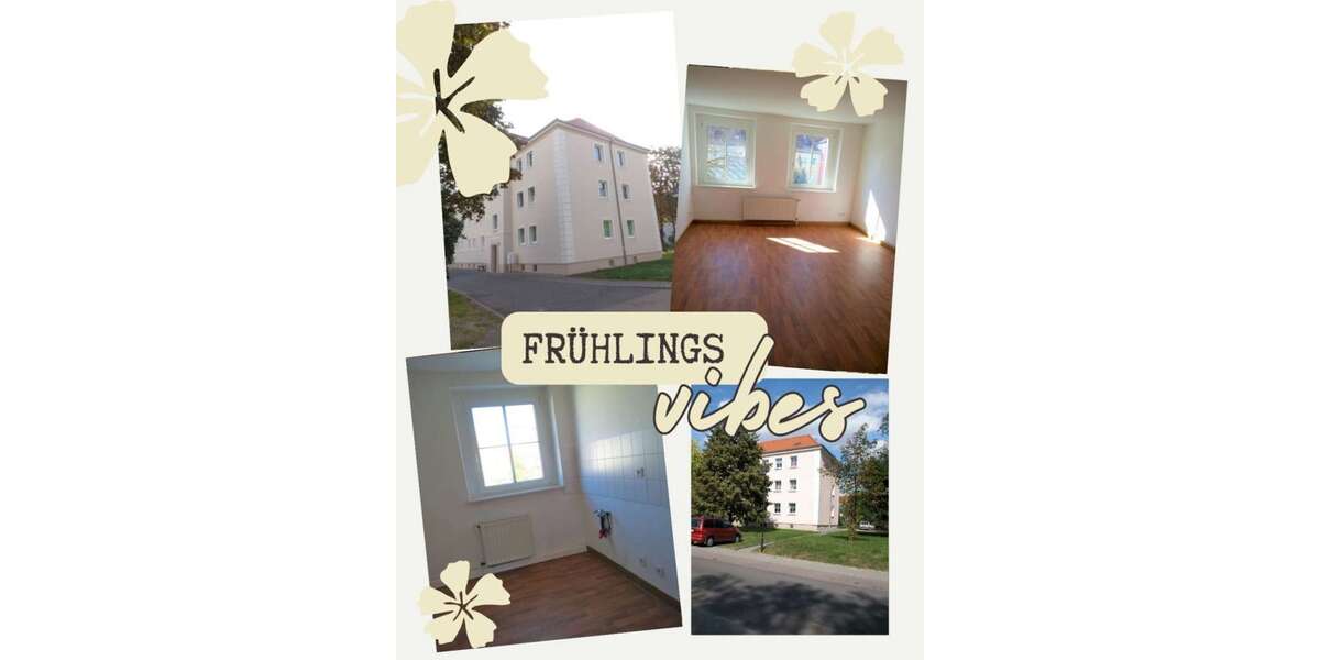 Etagenwohnung Braunsbedra Schortau - 3 Zimmer, 60 m&sup2;, 358&euro; | Angebot:25971097