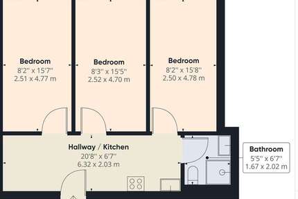 Zimmer Berlin Oberschöneweide - 525&euro; | Angebot:25287887