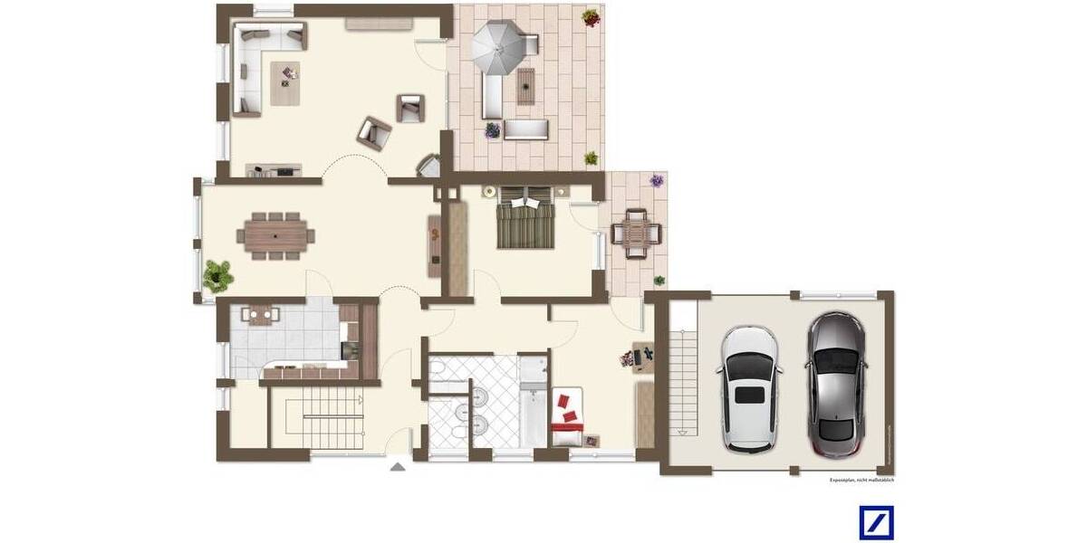 Etagenwohnung Bodenwerder Kemnade - 3 Zimmer, 100 m&sup2;, 600&euro; | Angebot:26585280