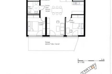 Wohnung Burghausen - 3 Zimmer, 84 m&sup2;, 1.092&euro; | Angebot:25234383