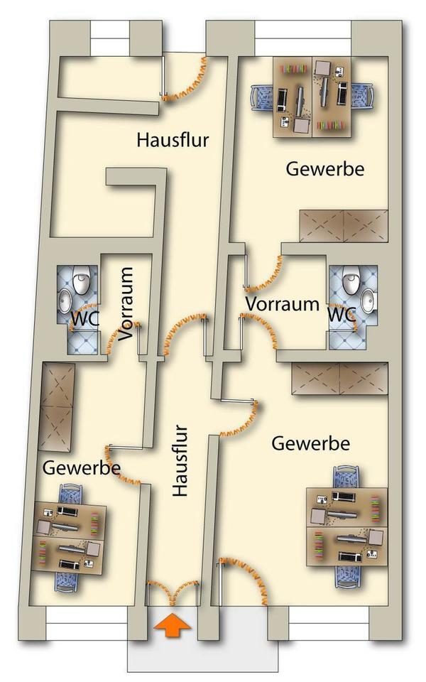 Gestatten: Ihre neue Geschäftsadresse! 3 zimmer