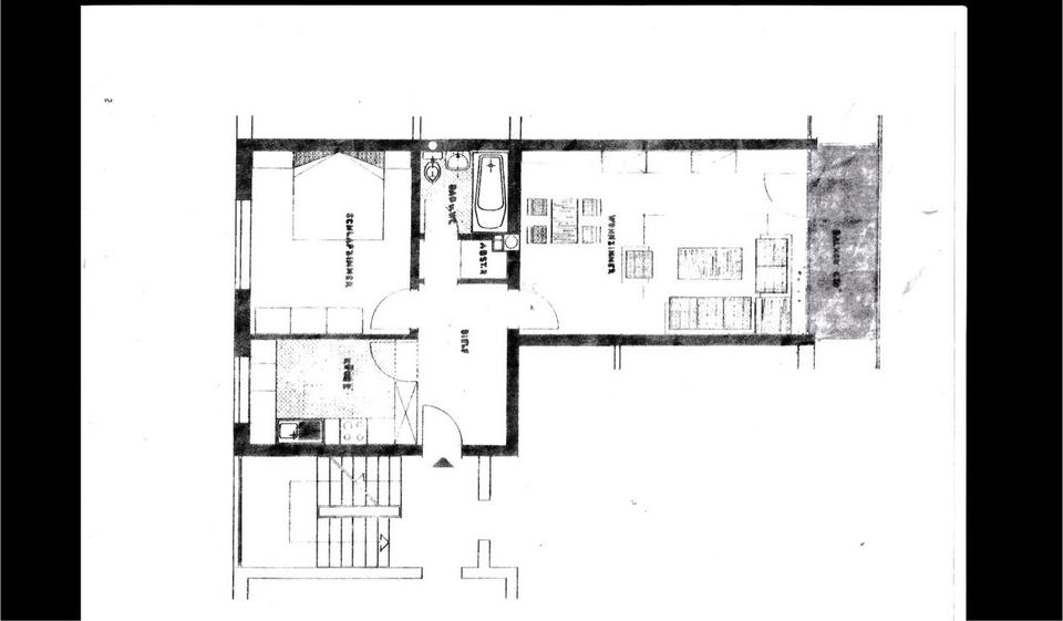 Erstbezug nach Sanierung, Ruhige 2-Zimmer-Wohnung mit Balkon + TG 2 zimmer