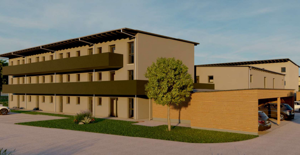 Erdgeschoßwohnung Landau an der Isar - 2 Zimmer, 55 m&sup2;, 695&euro; | Angebot:25834044