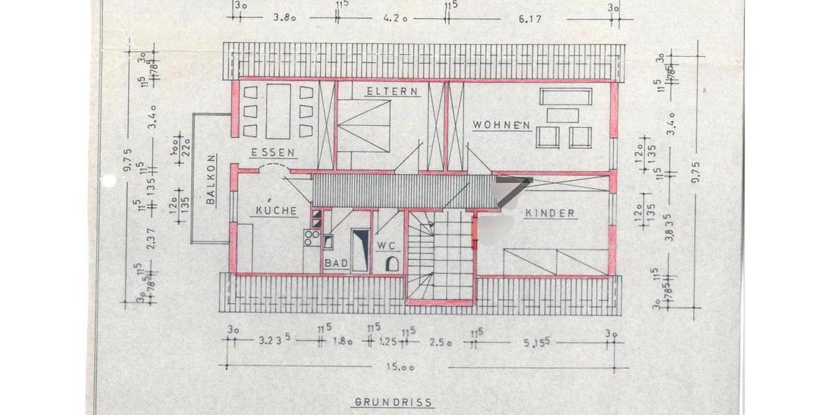 DG-Wohnung hell & gepflegt mit guter Anbindung 3 zimmer