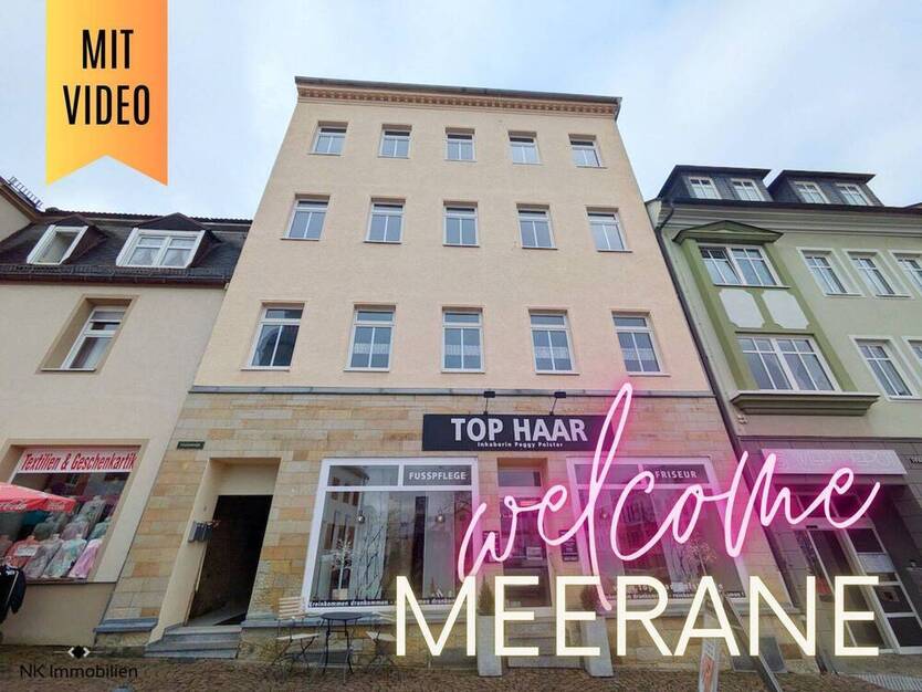 ++ wunderschöne, neue 3-Raum Wohnung im Herzen von Meerane - einziehen & wohlfühlen ++