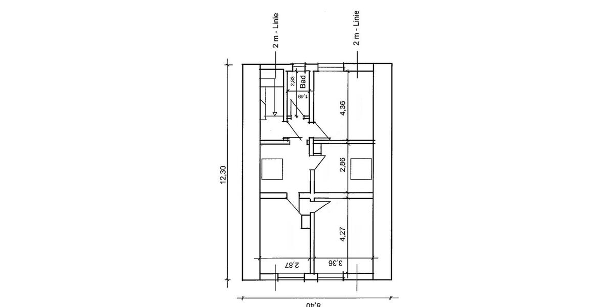 Dachgeschoßwohnung Wiesloch - 3.5 Zimmer, 57 m&sup2;, 950&euro; | Angebot:26019831
