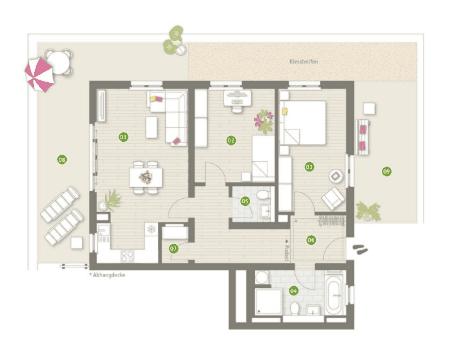Einfamilienhaus Nauen - 3 Zimmer, 108 m&sup2;, 1.349&euro; | Angebot:26633850