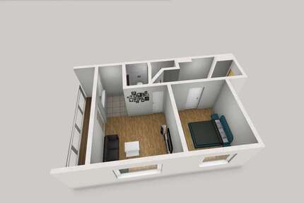 Wohnung Ratingen Lintorf - 2 Zimmer, 50 m&sup2;, 540&euro; | Angebot:26991608