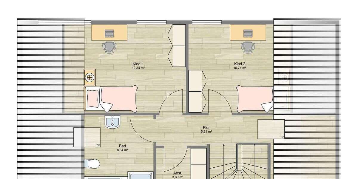 Etagenwohnung Spenge - 4 Zimmer, 114 m&sup2;, 1.368&euro; | Angebot:26808110
