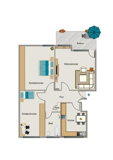 Vier Wände zum Wohlfühlen – mit WBS. zimmer