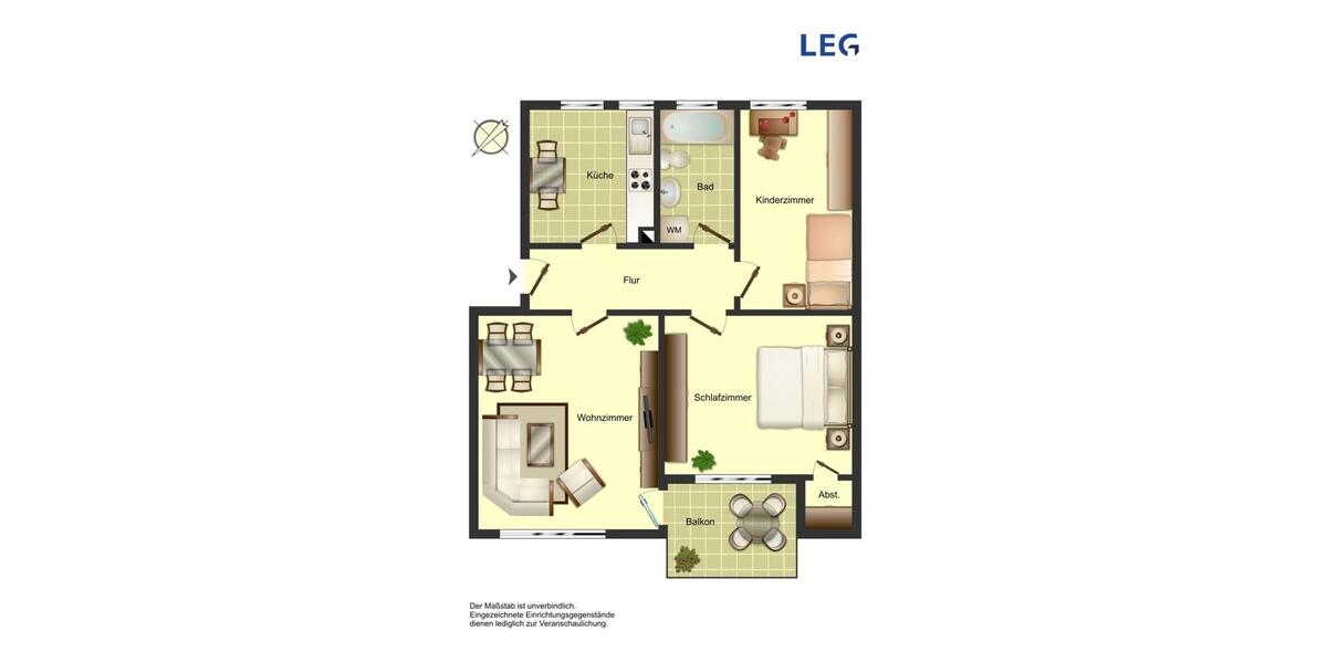Für Treppenmuffel!! 3-Zimmer-EG-Wohnung in Weddinghofen zu besichtigen 3.5 zimmer