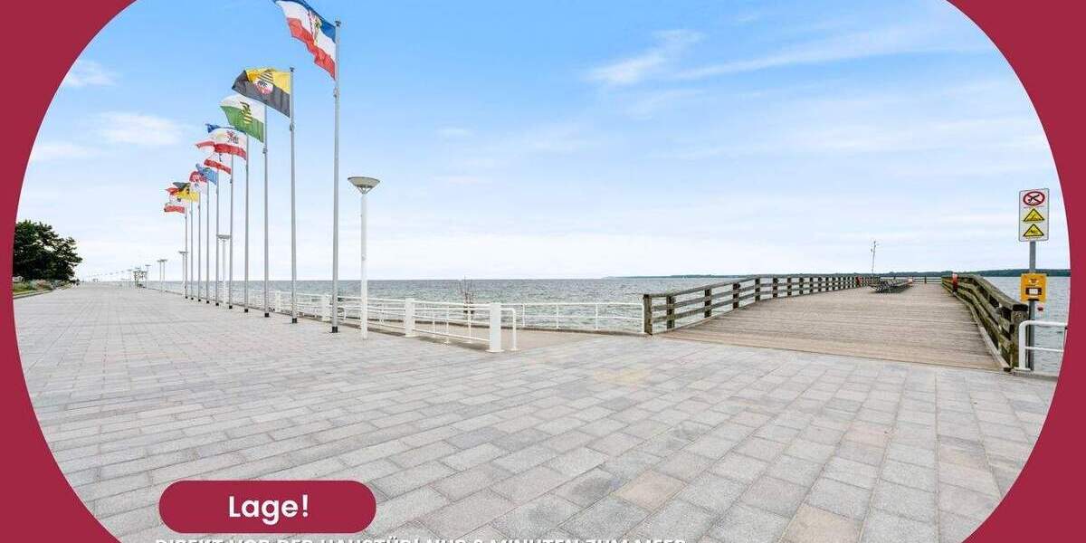 Etagenwohnung Lübeck / Travemünde Travemünde - 2 Zimmer, 54 m&sup2;, 950&euro; | Angebot:24810291