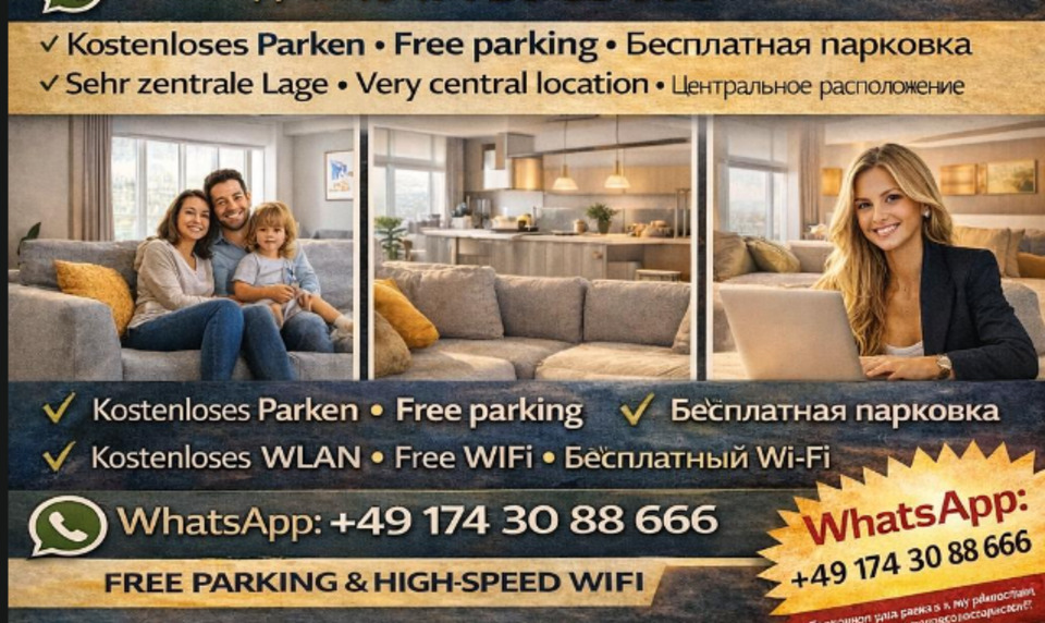 Wohnen auf Zeit Oyten - 3 Zimmer, 98 m&sup2;, 29&euro; | Angebot:25532393