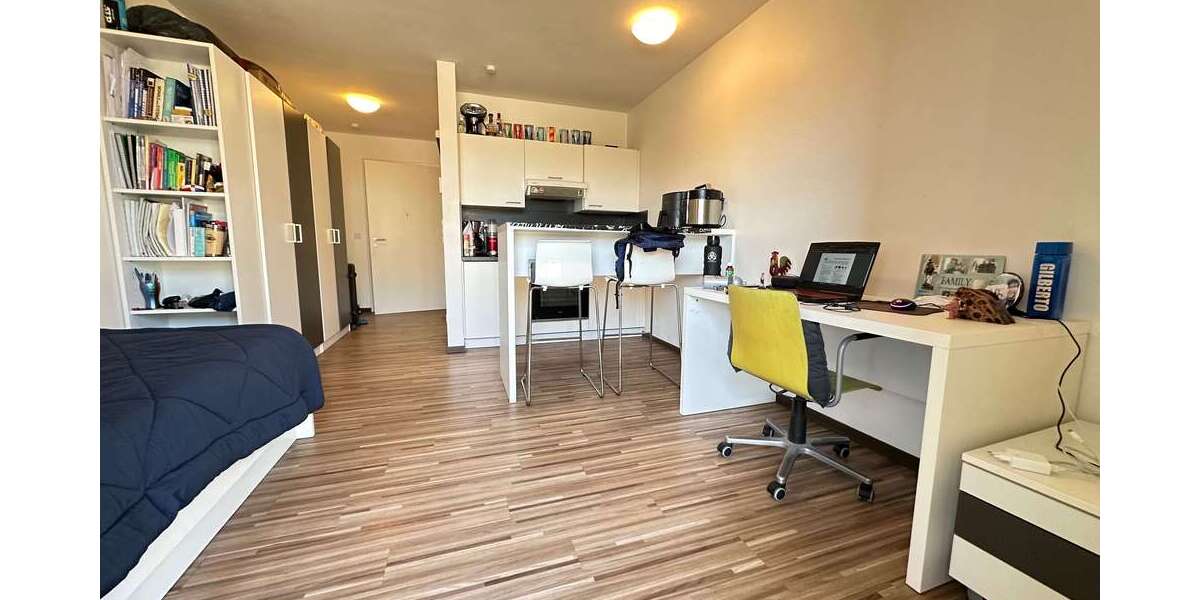 Etagenwohnung Kleve - 1 Zimmer, 24 m&sup2;, 580&euro; | Angebot:25919744