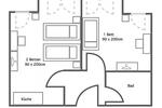 LOL 2-Zimmer-Apartment vollmöbliert für bis zu 3 Personen, RegensburgKelheim zimmer